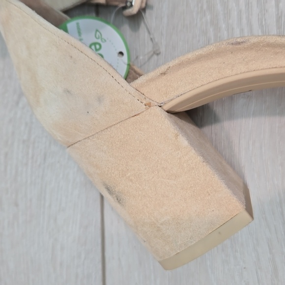 Paul Green Women Ankle Suede Heels Sandals shoes sz UK 8 US 10.5 - Picture 12 of 16